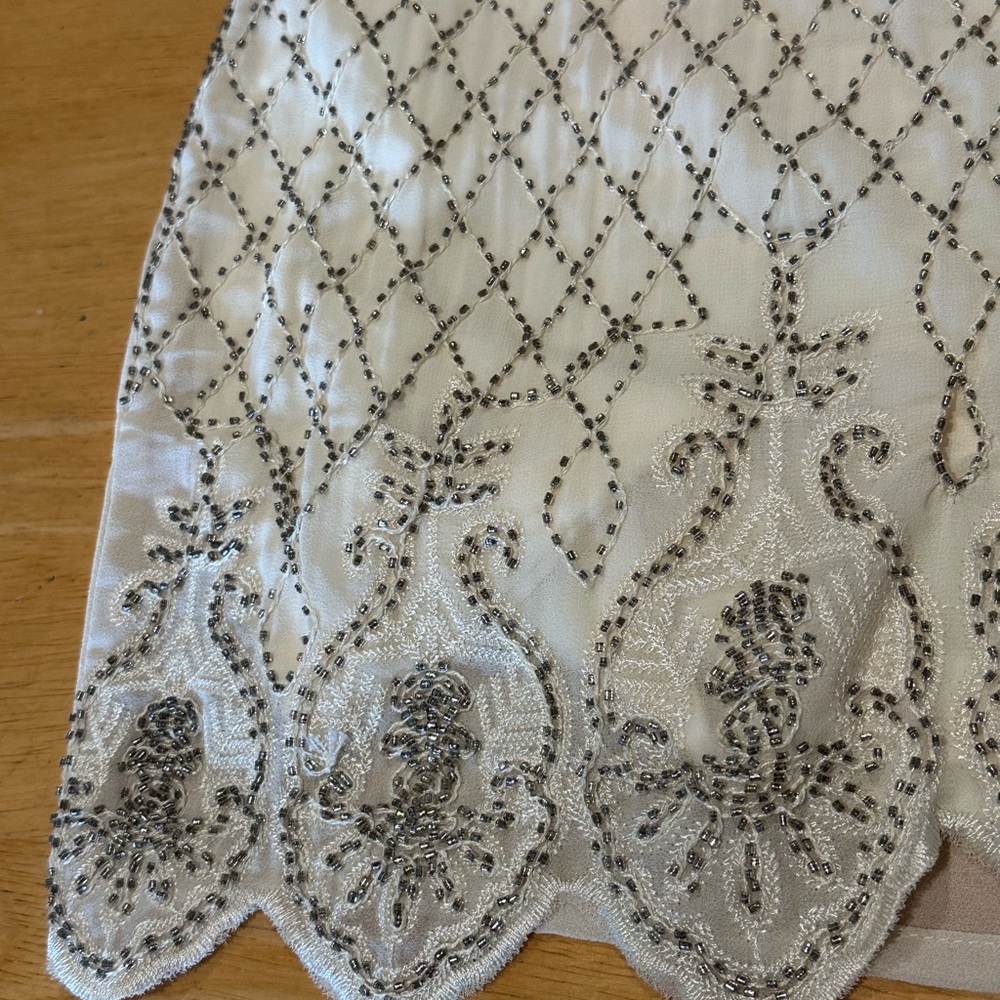 Lulus Beaded Mini Skirt